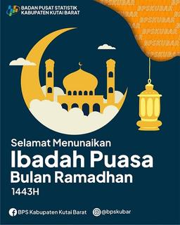 Selamat Menunaikan Ibadah Puasa Ramadan 1443 H