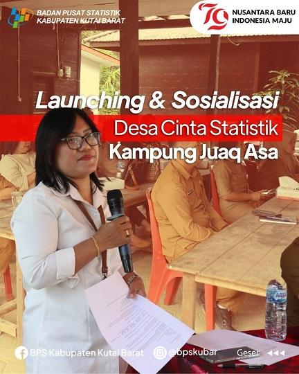 Launching & Sosialisasi Desa Cinta Statistik