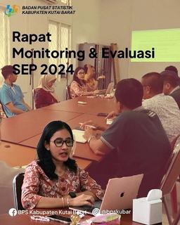 Rapat Monitoring & Evaluasi Sensus Ekonomi Pertanian (SEP) 2024